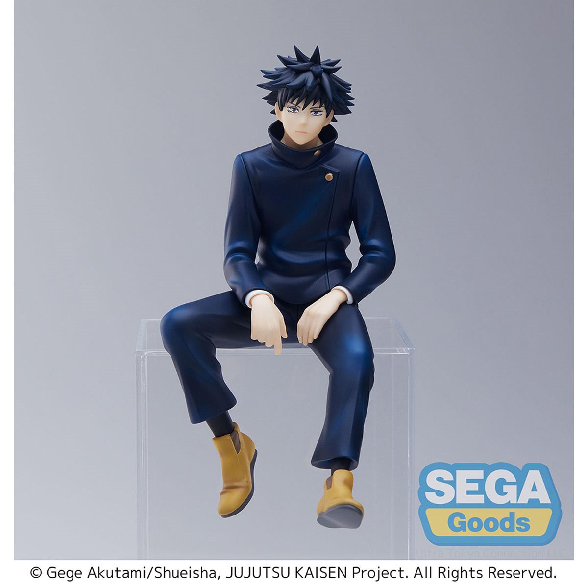 Luminasta's Fushiguro Megumi perching figure from Jujutsu Kaisen. 