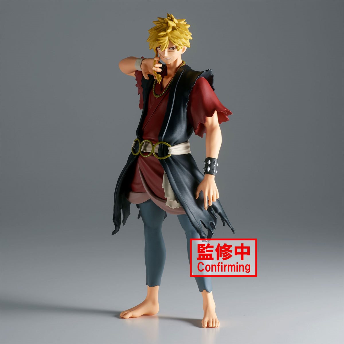 Aza Chobe figure from the Hell's Paradise series presented by Banpresto