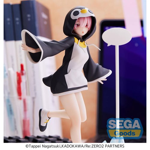 A Ram figure from Re: Zero, dressed in a little bird costume.