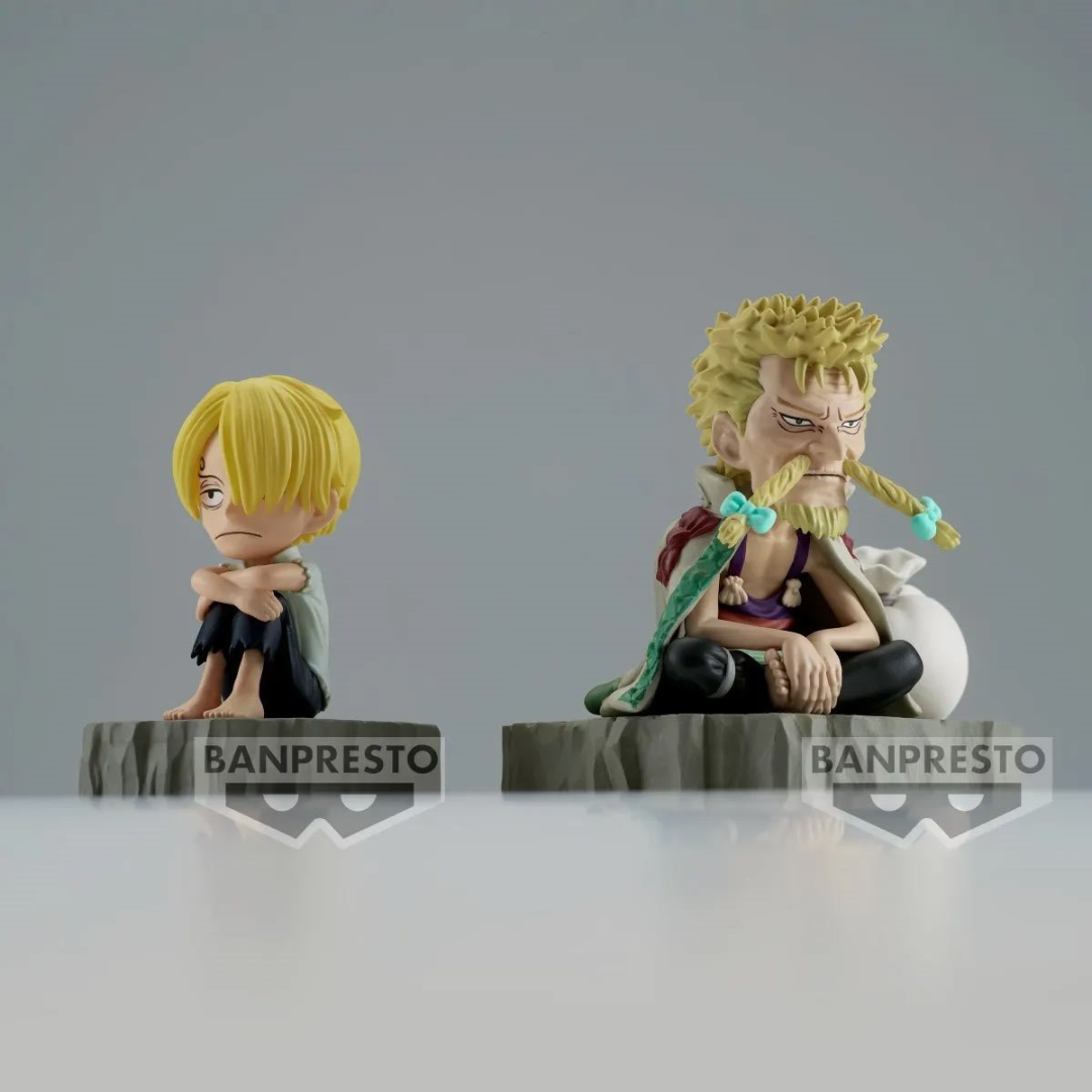 One Piece - World Collectable Mini-Figure - Sanji and Zeff Log Stories