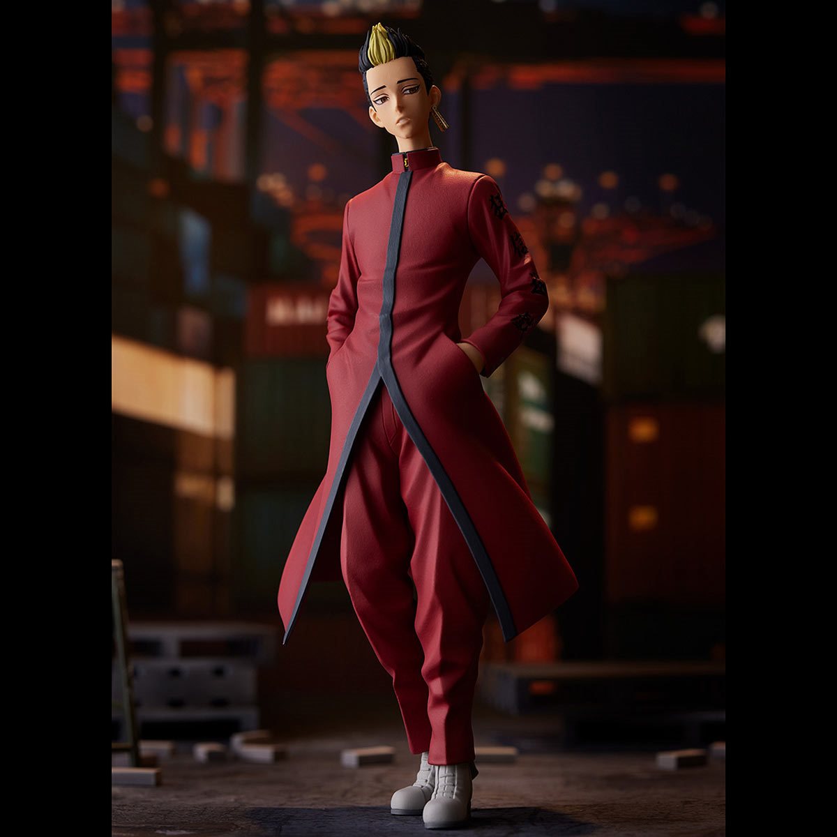 Shuji Hanma figure from Tokyo Revengers presented by Banpresto