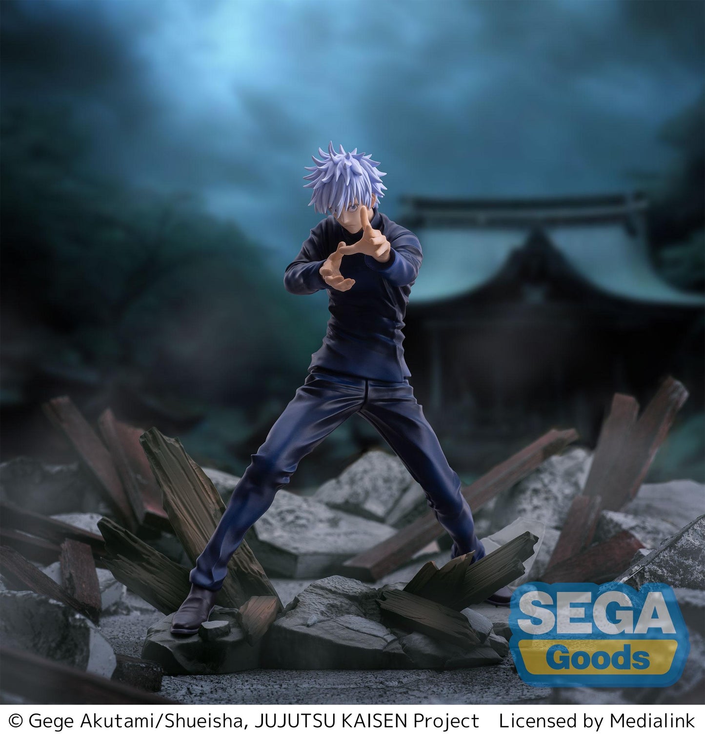 Luminasta - Jujutsu Kaisen - Kaigyoku/Gyokusetsu - Gojou Satoru Figure - Maximum Cursed Energy Output Blue