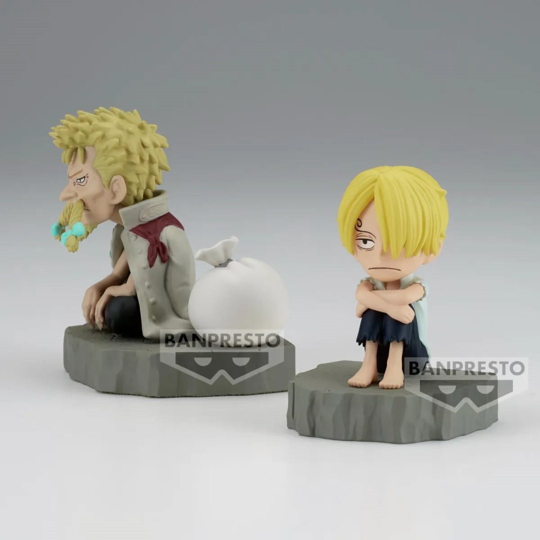 One Piece - World Collectable Mini-Figure - Sanji and Zeff Log Stories