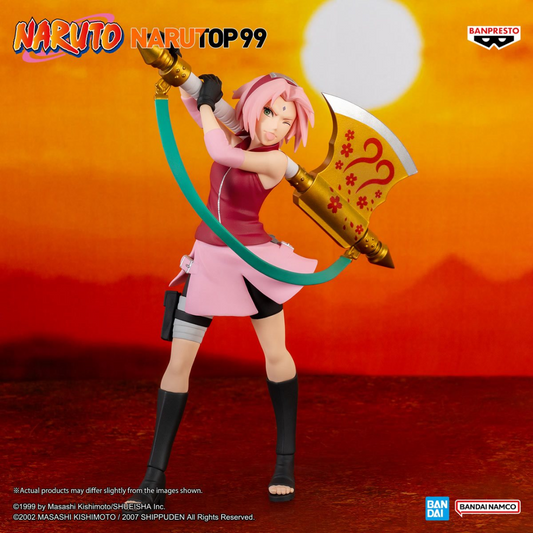 Naruto Shippuden - Narutop 99 - Sakura Haruno Figure - Banpresto