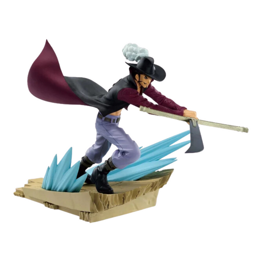 One Piece - Magnificent Battle Scenery -Dracule Mihawk Figure - Banpresto