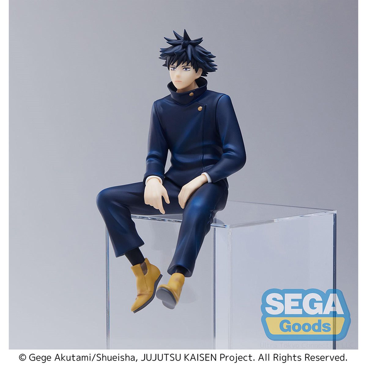 Luminasta's Fushiguro Megumi perching figure from Jujutsu Kaisen. 