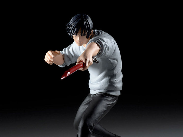 Toji Fushiguro figure holding a broken playful cloud weapon.